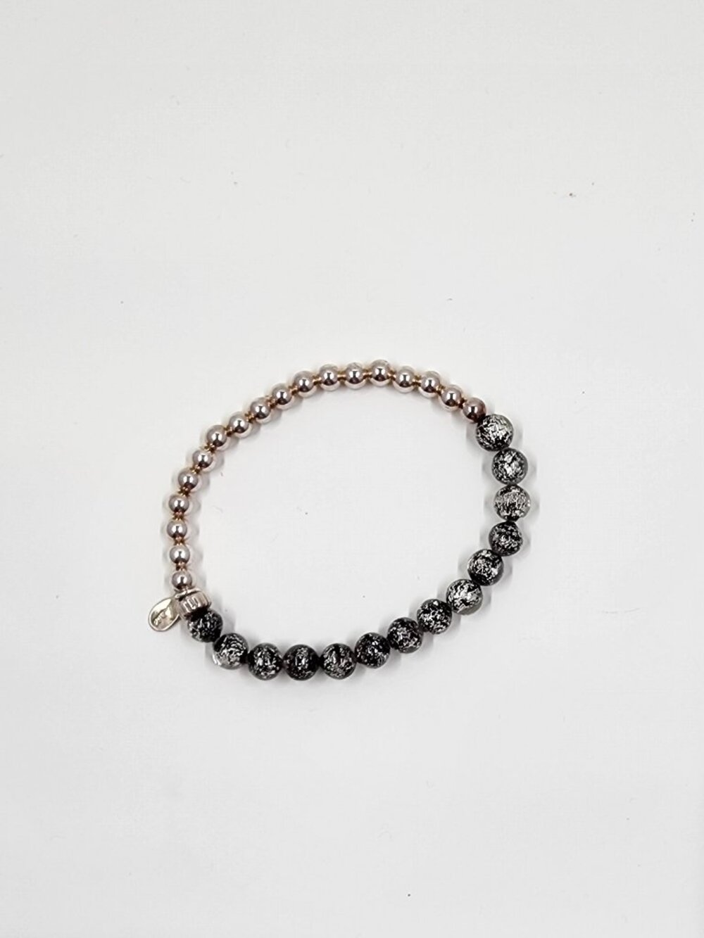 The Lace Project Beaded Stretch Bracelet